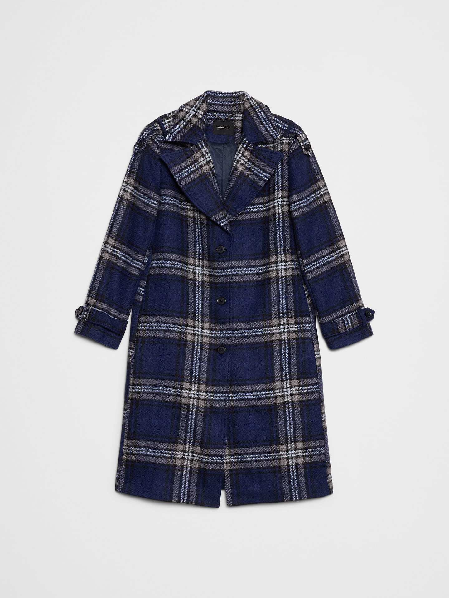 Image number 4 showing, Plaid Coat