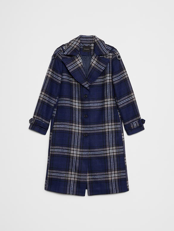 Plaid Coat