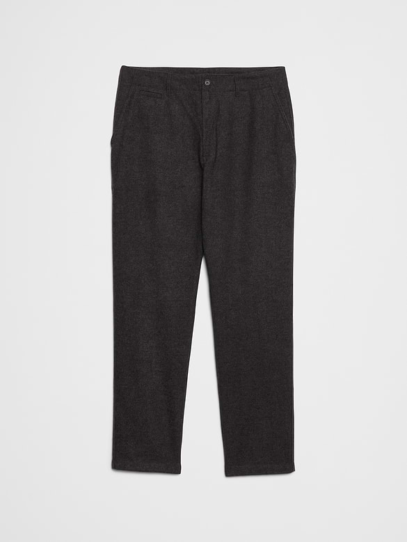 Slim-Fit Brushed Pant