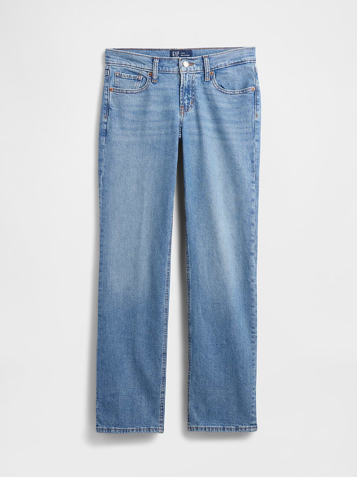 Image number 7 showing, Low Rise '90s Slim Straight Jeans