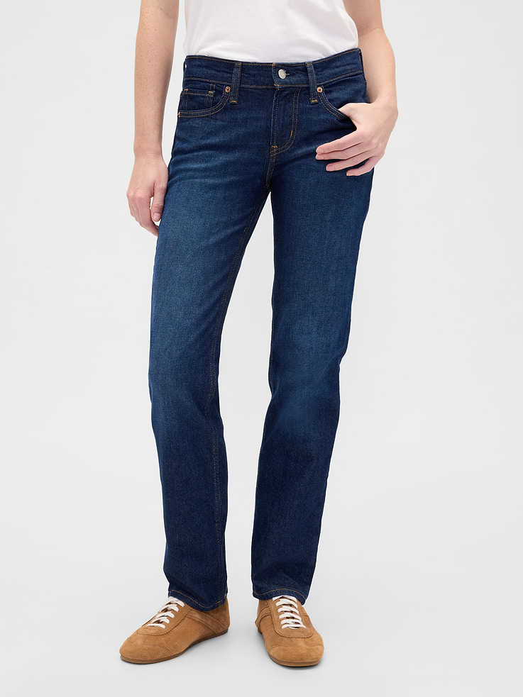 Image number 2 showing, Low Rise '90s Slim Straight Jeans