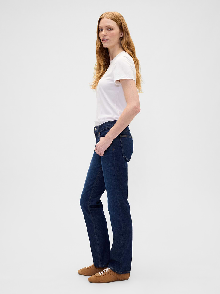 Image number 3 showing, Low Rise '90s Slim Straight Jeans