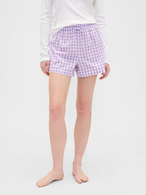 Poplin PJ Shorts