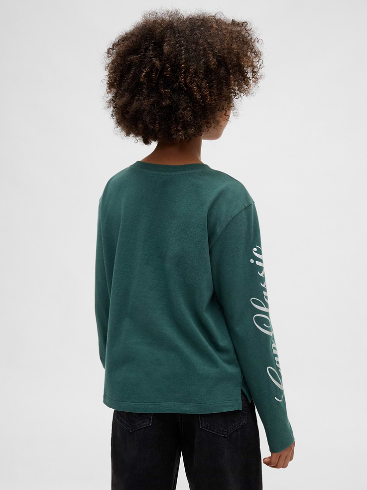 Image number 3 showing, Kids Oversized Graphic T-Shirt