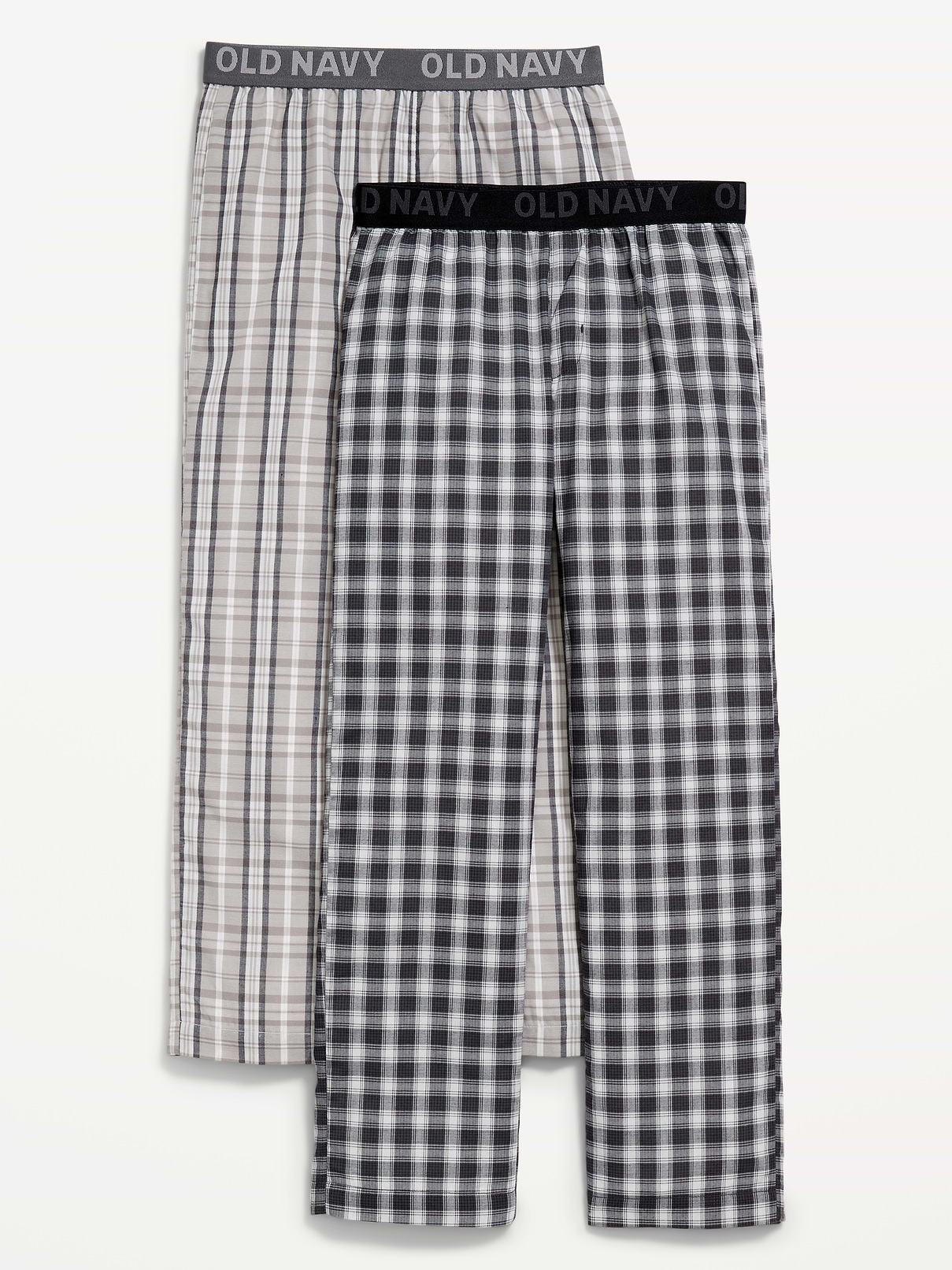 Image number 1 showing, Printed Poplin Straight-Leg Pajama Pants 2-Pack for Boys
