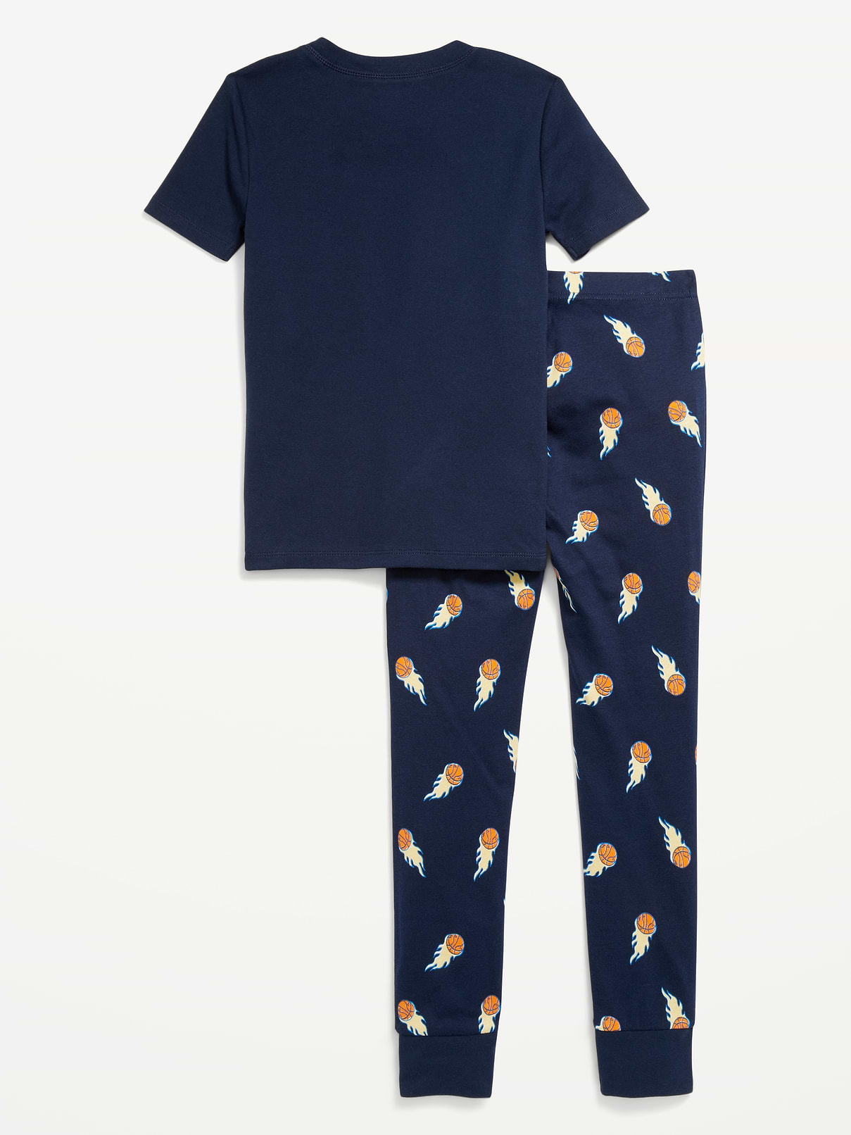 Image number 2 showing, Gender-Neutral Snug-Fit Graphic Pajama Set for Kids