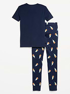 Image number 2 showing, Gender-Neutral Snug-Fit Graphic Pajama Set for Kids