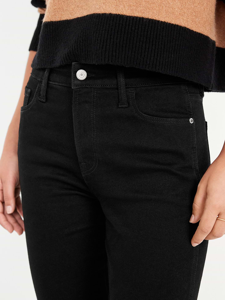 Image number 5 showing, High-Waisted Slim Jeans
