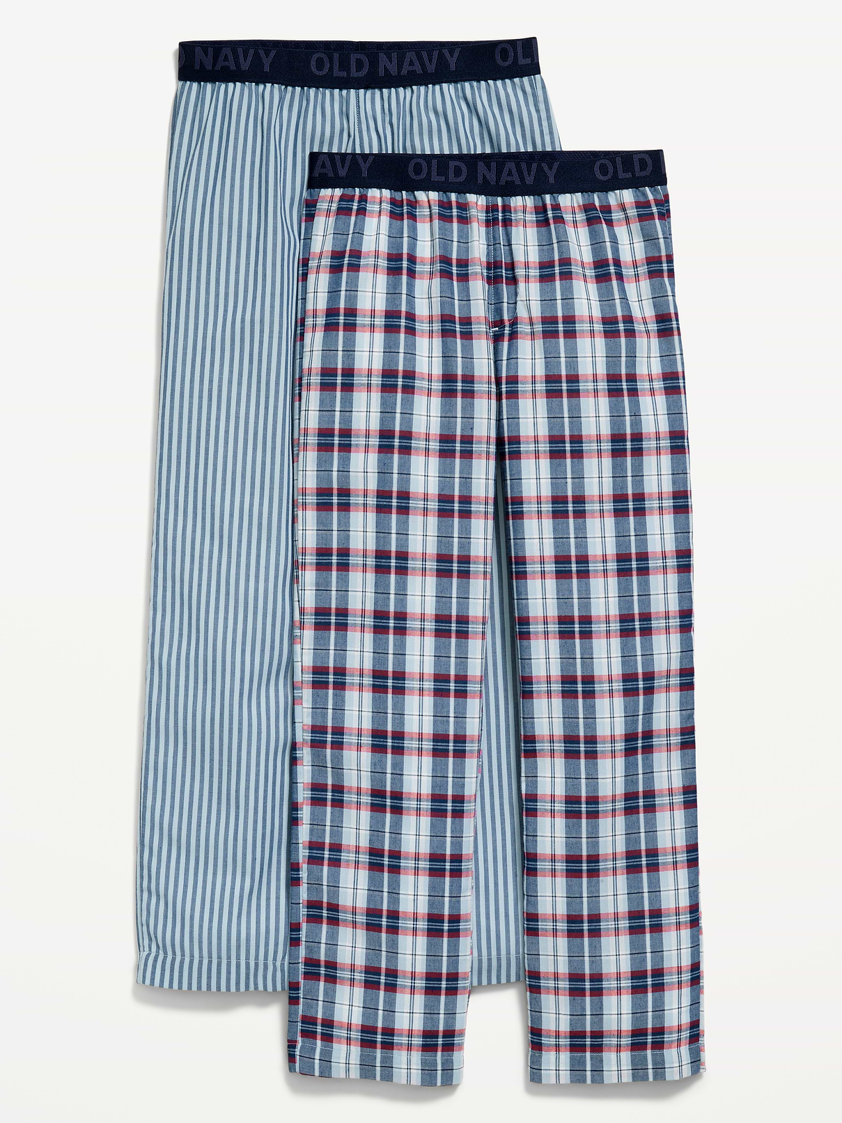 Image number 1 showing, Printed Poplin Straight-Leg Pajama Pants 2-Pack for Boys