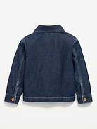 Image 2 of 3, Loose Unisex Denim Barn Coat for Toddler