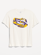 Image number 1 showing, College Crew-Neck T-Shirt for Women