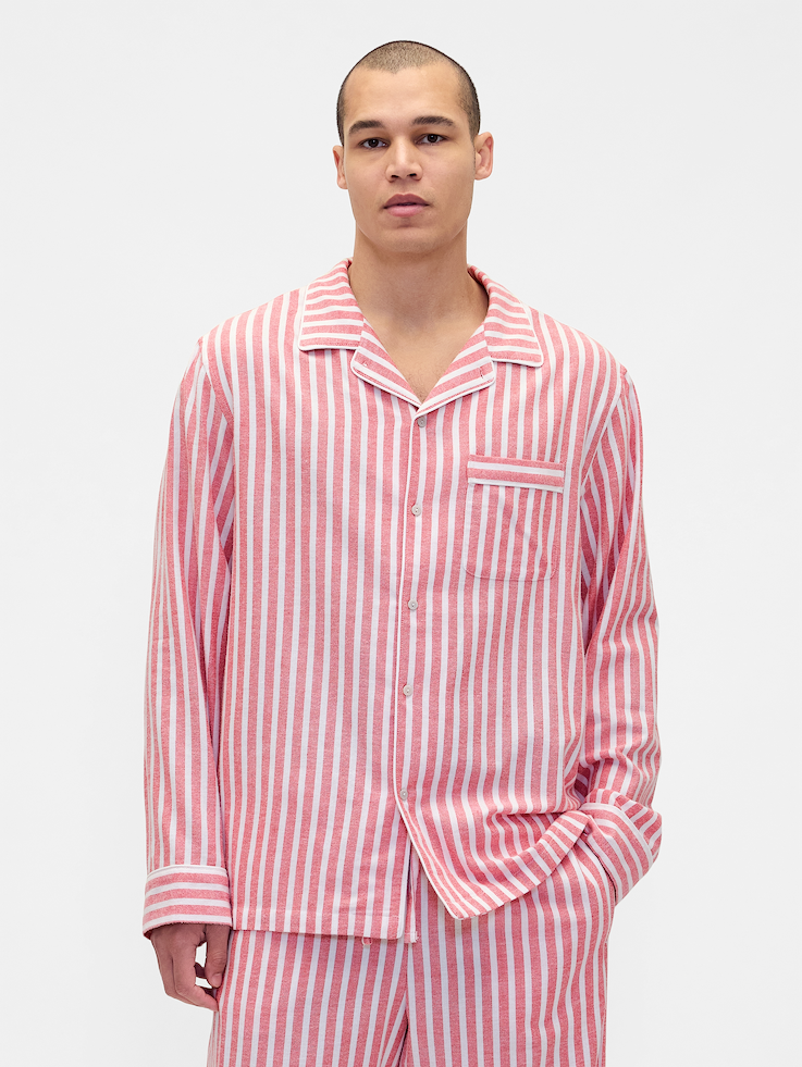 Image number 3 showing, Adult Softest Flannel PJ Shirt