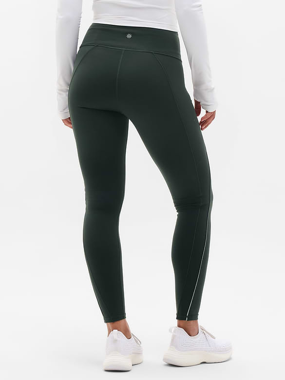 Rainier High Rise Reflective Stripe Legging