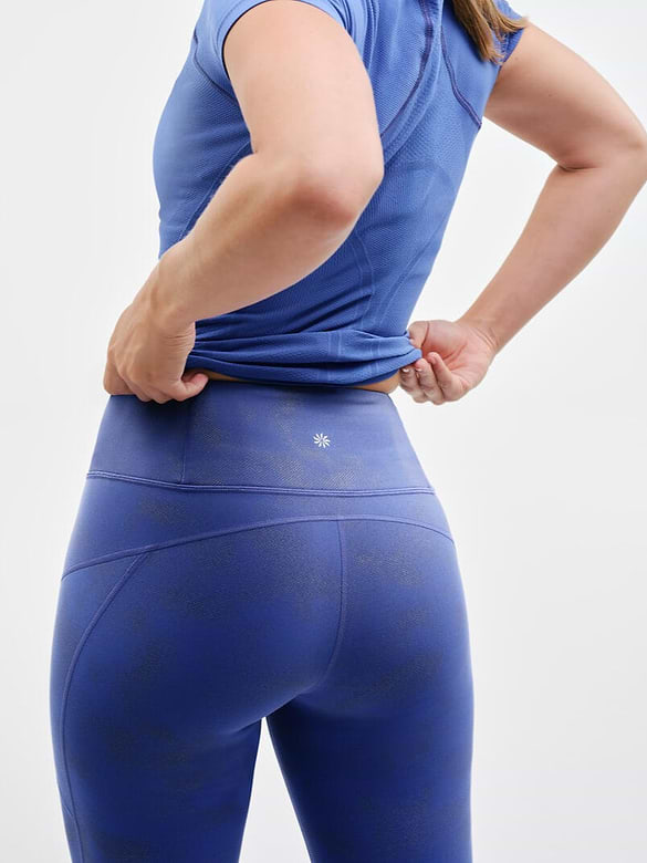 Rainier High Rise Reflective Print Legging
