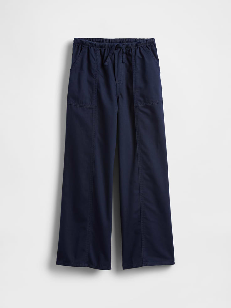 Image number 2 showing, Kids Uniform Easy Wide-Leg Pants