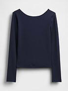 Image number 6 showing, GapFit Smooth Boatneck T-Shirt