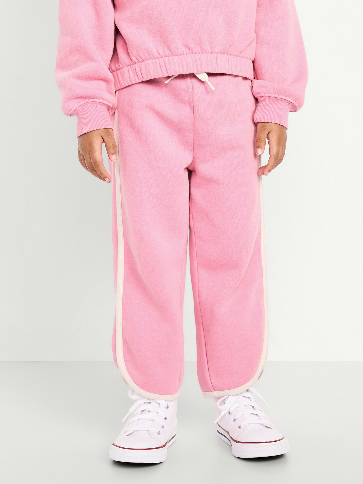 Image number 2 showing, Dolphin-Hem Cropped Sweatpants for Toddler Girls