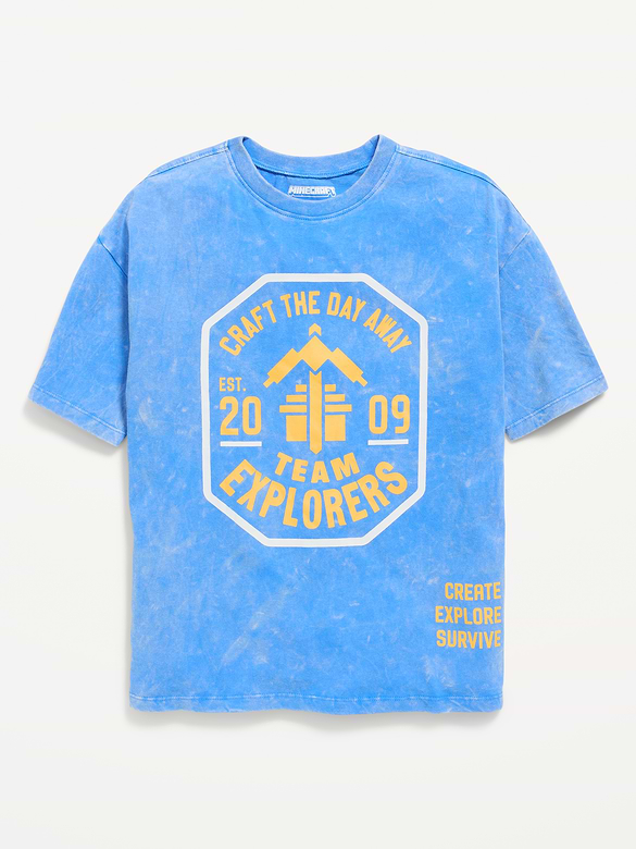 Minecraft™ Gender-Neutral Graphic T-Shirt for Kids