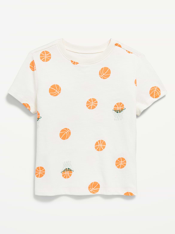Printed Short-Sleeve T-Shirt for Toddler Boys