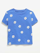 L'image numéro 1 présente T-shirt à motifs à manches courtes pour tout-petit