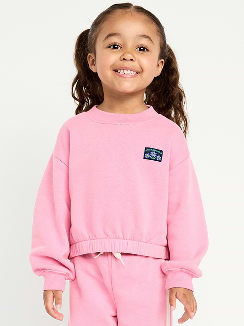 Balloon Balloon-Sleeve Sweatshirt for Toddler Girls on clearance at Old Navy — 50% off