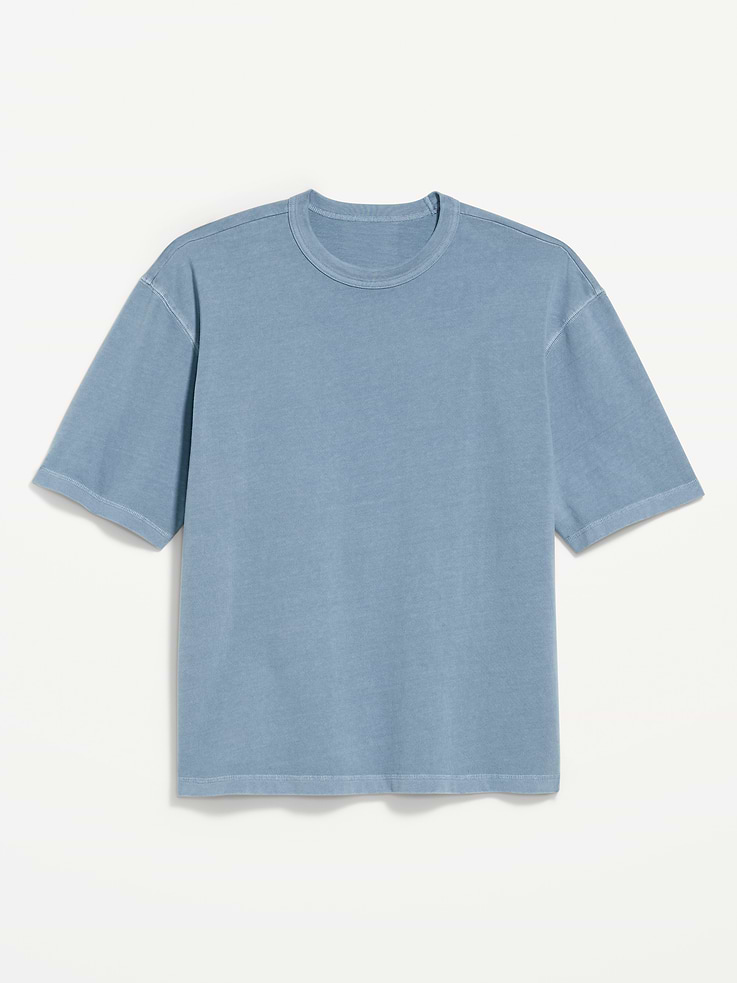Image number 4 showing, Garment-Dyed Heavyweight Cropped T-Shirt