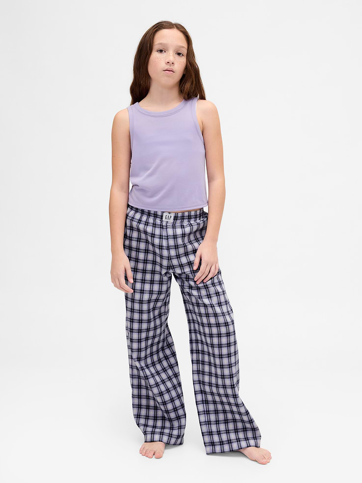 Image number 1 showing, Kids Recycled Tank PJ Set