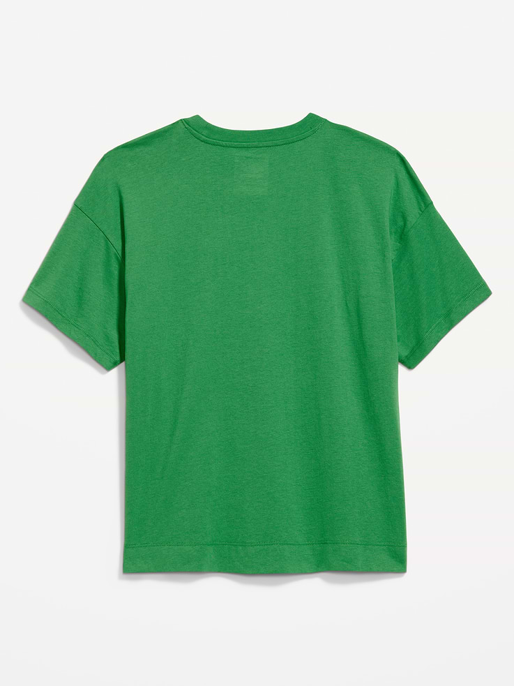 Image 2 of 2, College Crew-Neck T-Shirt for Women