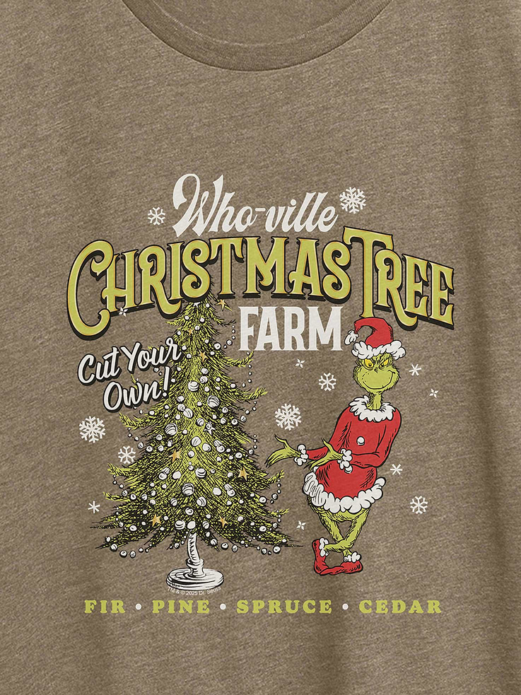 Image 2 of 4, How the Grinch Stole Christmas Tree Farm Short Sleeve Graphic Tee