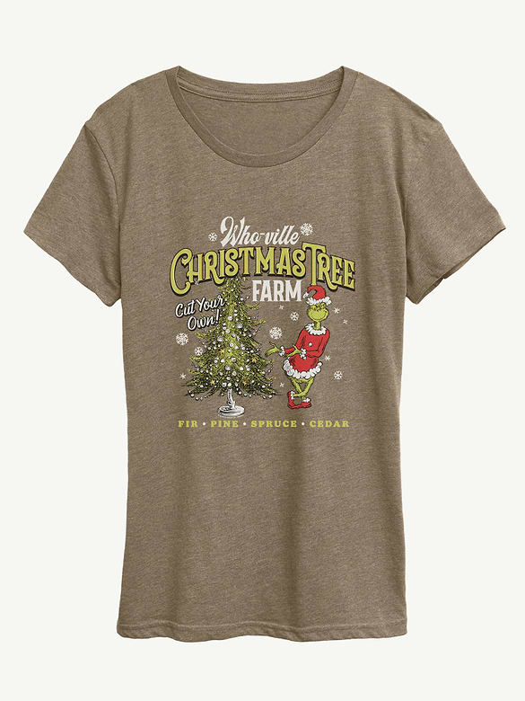 How the Grinch Stole Christmas Tree Farm Short Sleeve Graphic Tee