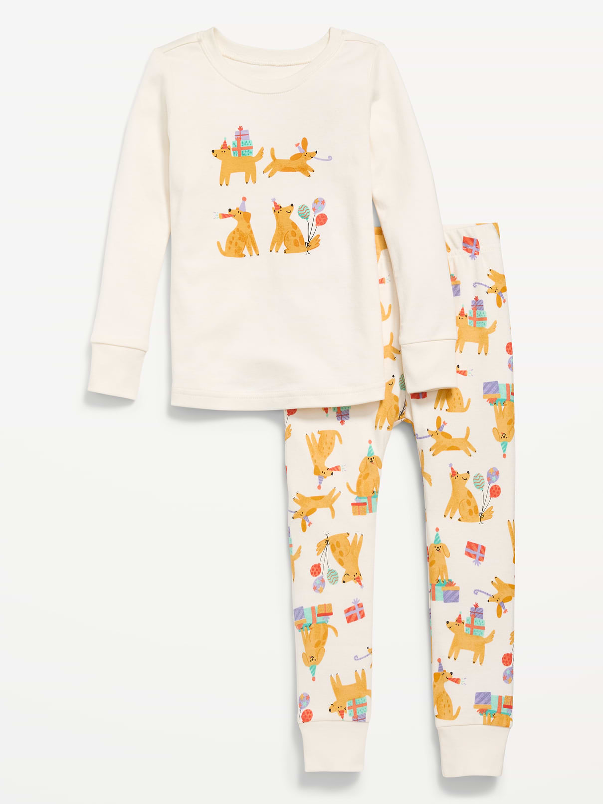 Image number 2 showing, Printed Snug-Fit Pajama Set for Toddler & Baby