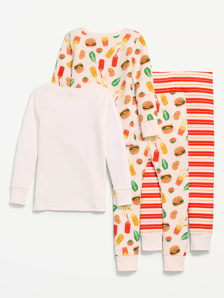 Image 3 of 3, Snug-Fit Graphic Pajama 4-Piece for Toddler & Baby