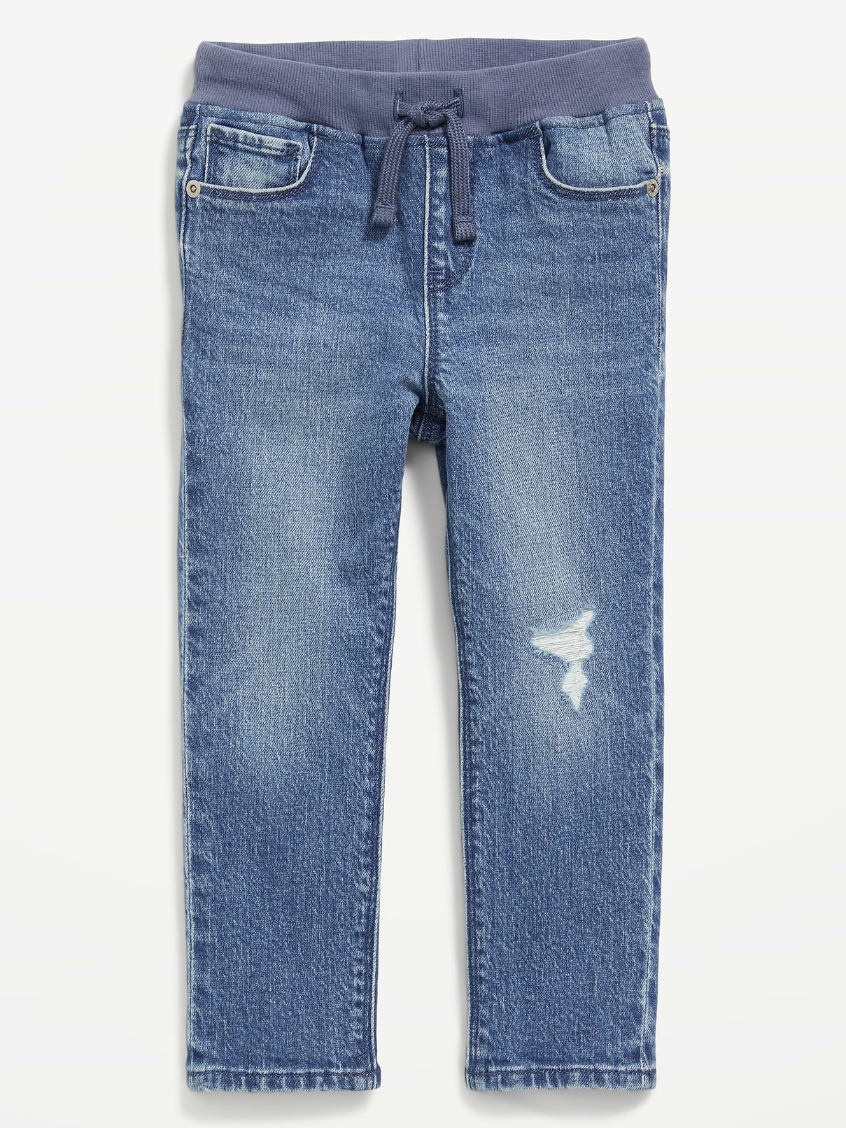 Image number 2 showing, 360° Stretch Pull-On Skinny Jeans for Toddler Boys