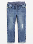 Image number 2 showing, 360° Stretch Pull-On Skinny Jeans for Toddler Boys