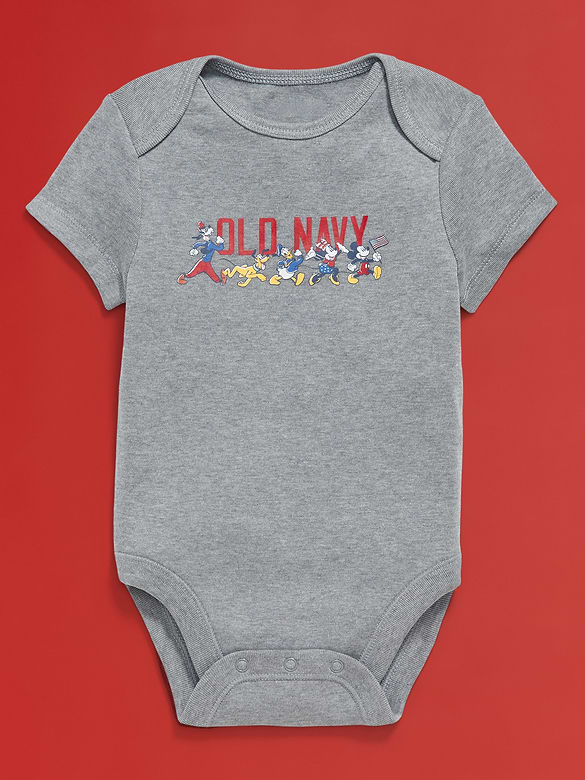 Old Navy x Disney© Short-Sleeve Logo-Graphic Bodysuit for Baby