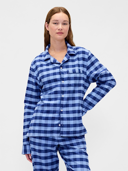 Adult Softest Flannel PJ Shirt