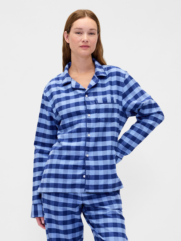 Adult Softest Flannel PJ Shirt