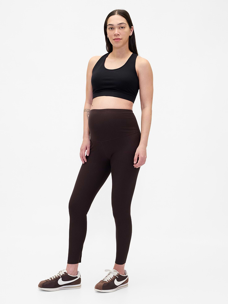Image number 1 showing, Maternity Everyday Full Panel Leggings