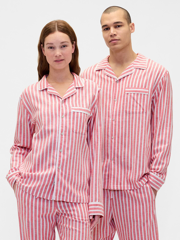 Image number 2 showing, Adult Softest Flannel PJ Shirt