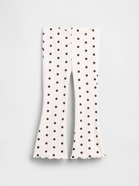 babyGap Pull-On Ribbed Flare Leggings