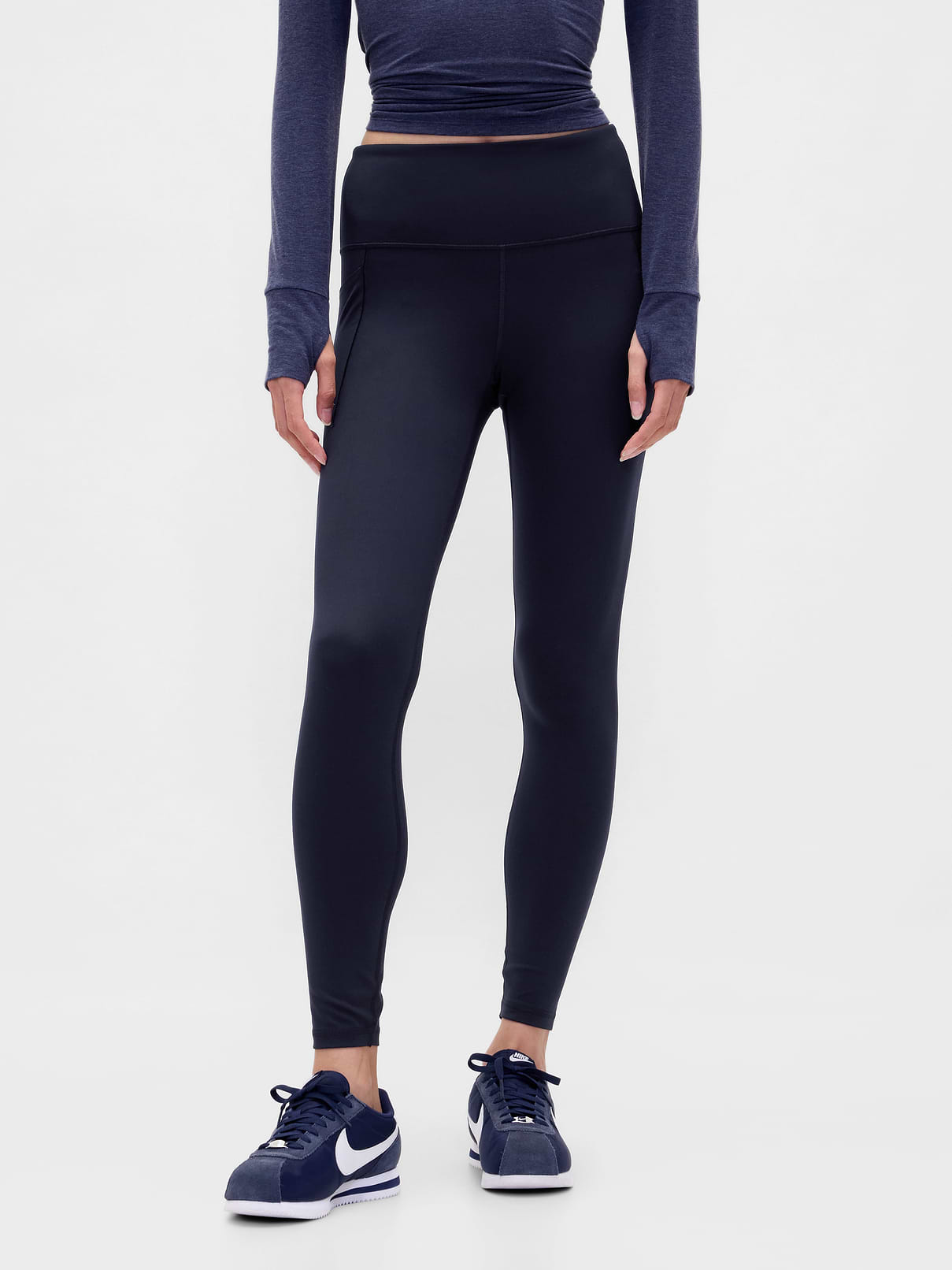 L'image numéro 2 présente Legging GapFit Power pleine longueur à taille haute