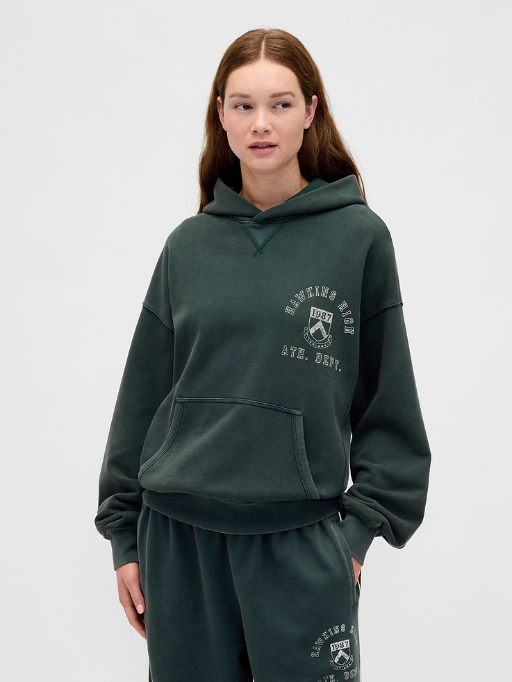 Image 2 of 2, Stranger Things Adult Heavyweight Hoodie