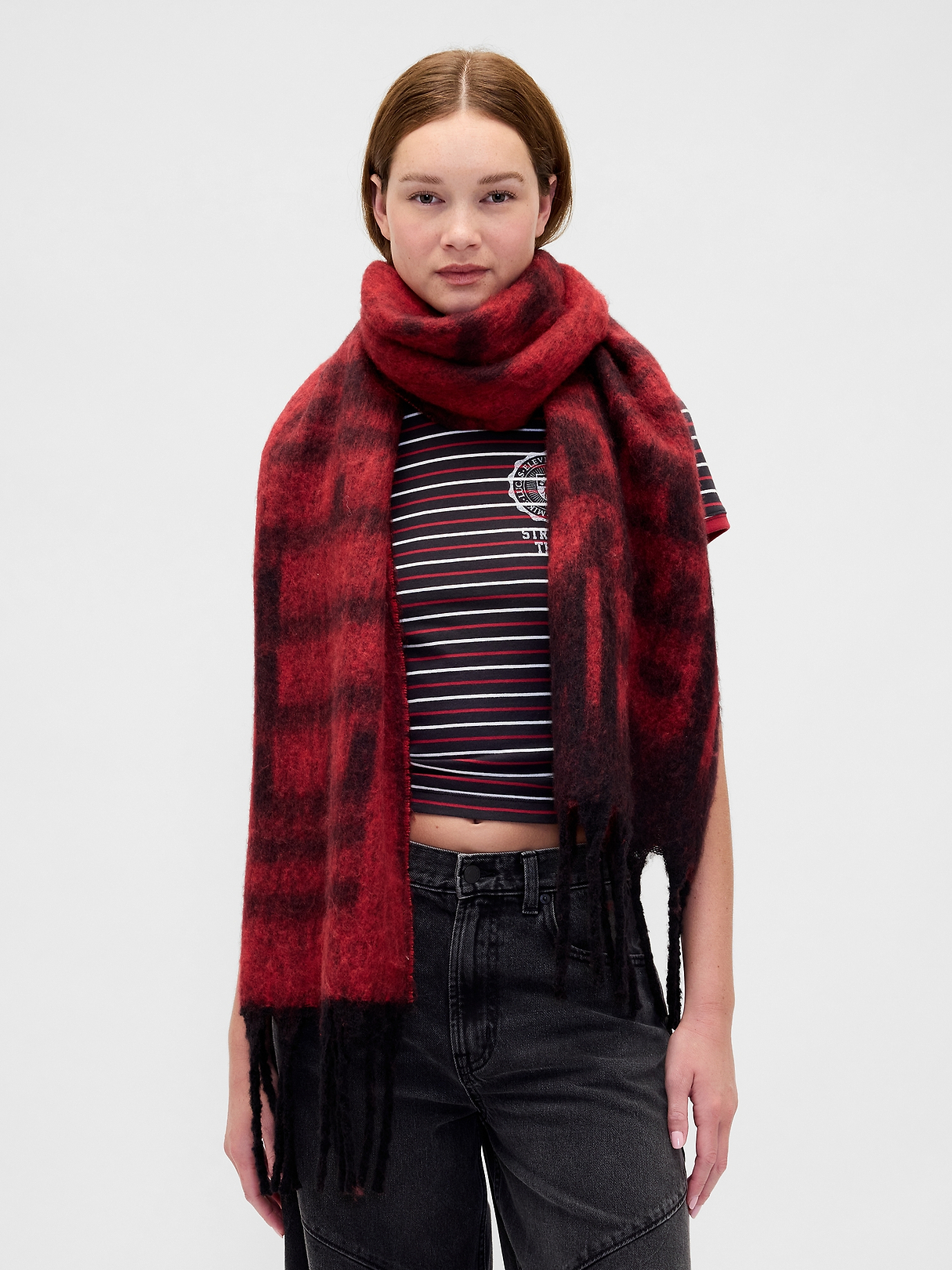 Stranger Things Fringe Scarf | Gap