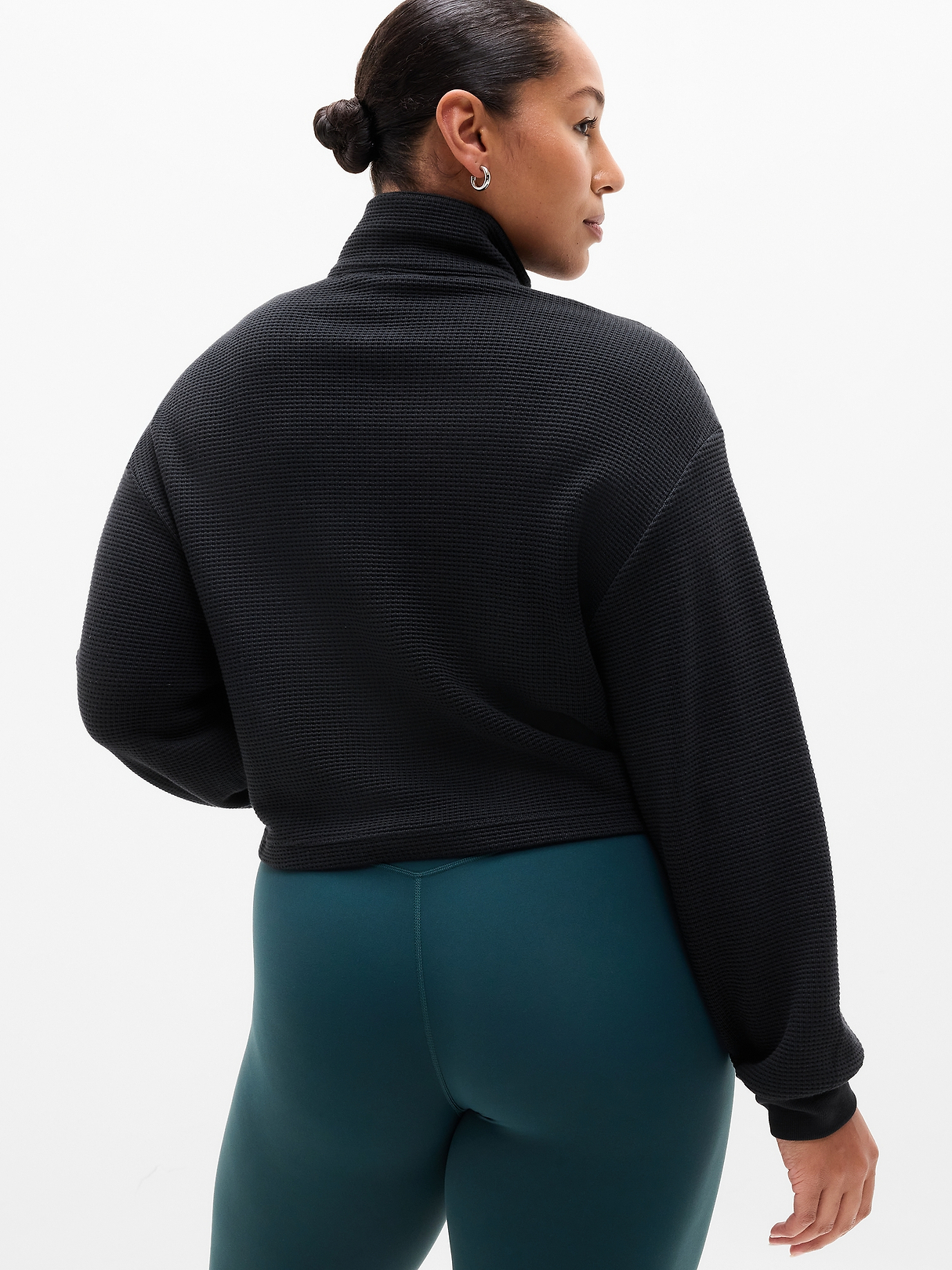 Tranquil Waffle 1/2 Zip Sweatshirt | Athleta