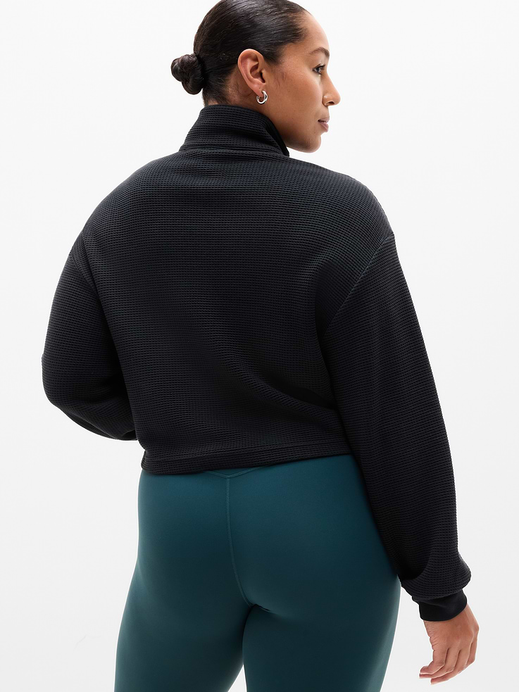 Image number 7 showing, Tranquil Waffle 1/2 Zip Sweatshirt