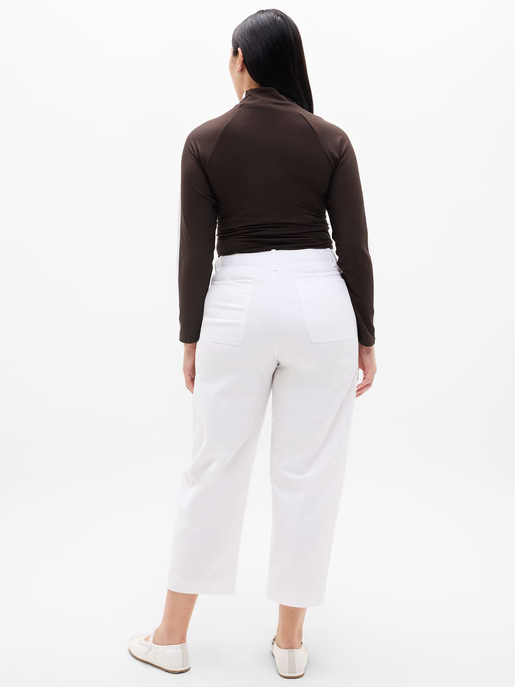 Image number 6 showing, Skyline High Rise Barrel Leg Pant