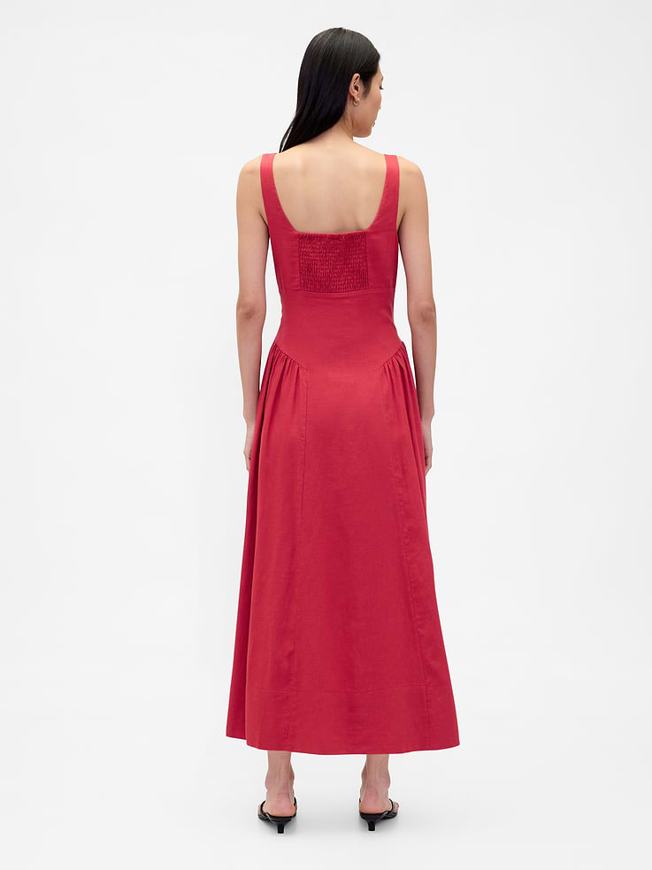 Image number 2 showing, Shirred Maxi Dress