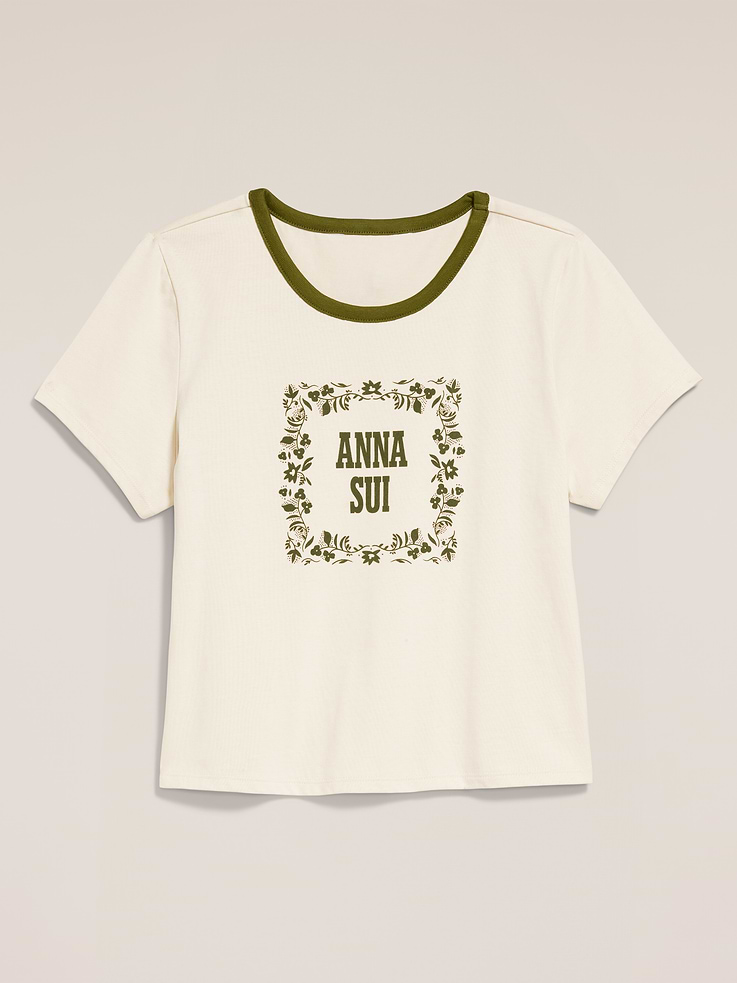 Image number 5 showing, Old Navy x Anna Sui Ringer Tee
