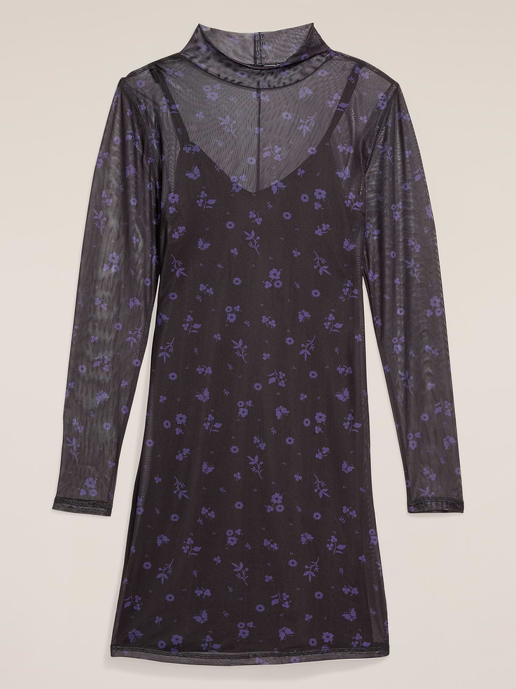 Image 4 de 5, Robe courte diaphane Old Navy x Anna Sui