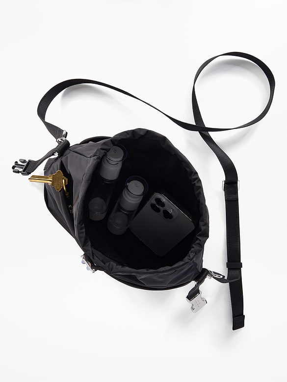 Simone Biles Satin Bucket Bag